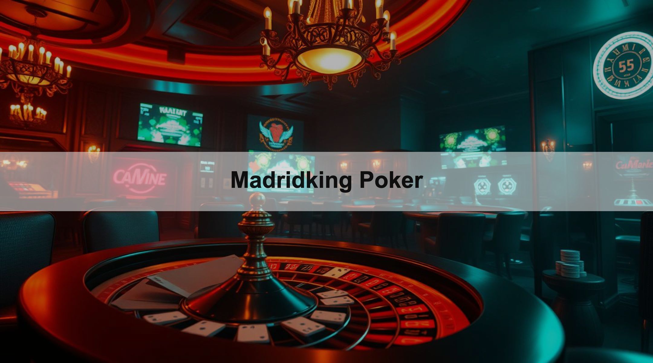 Madridking Poker